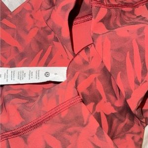 Lululemon leggings. Size 6. Worn once or twice. Bought new from the lulu store.